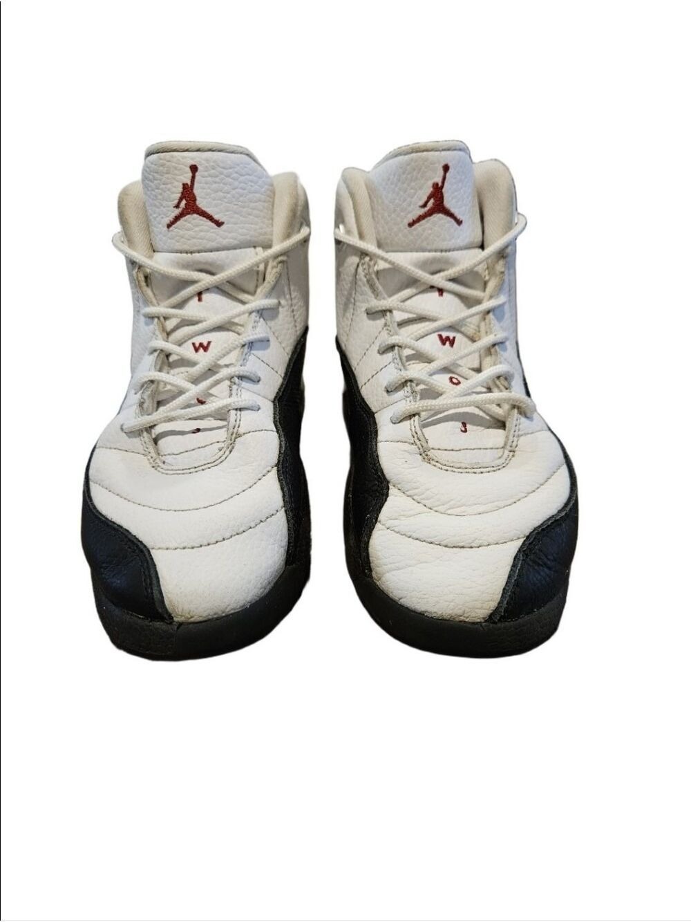 Boys Air Jordan 12 Retro Sneakers 3Y (Little Boy) White Black